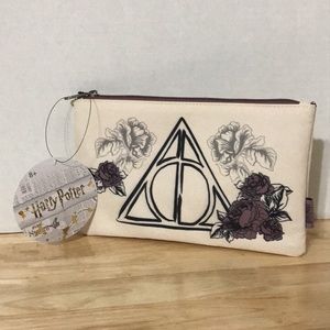 Loungefly Harry Potter Deathly Hallows Makeup Bag